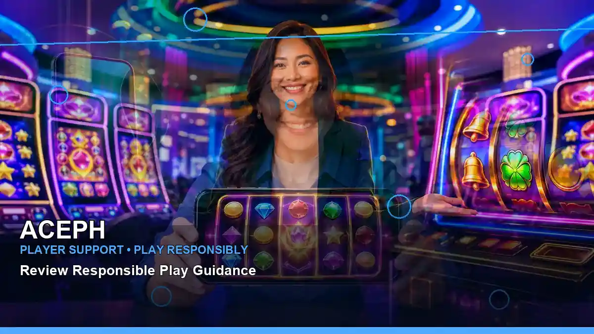 ACEPH high-energy mobile casino app in a centered layout for Philippine players