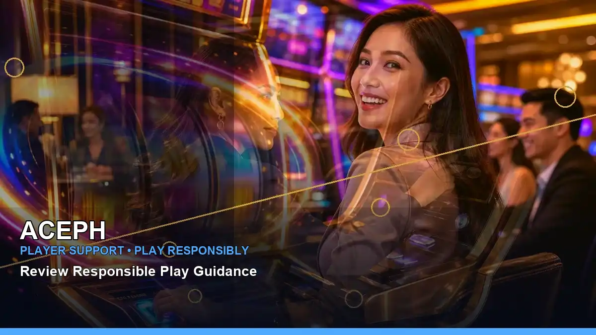 ACEPH high-energy lounge VIP casino rewards in a left-diagonal layout for Philippine players