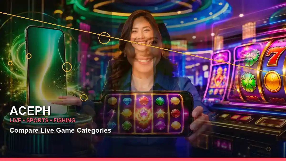ACEPH right close-up gold jackpot slot games highlighting mobile-friendly casino play