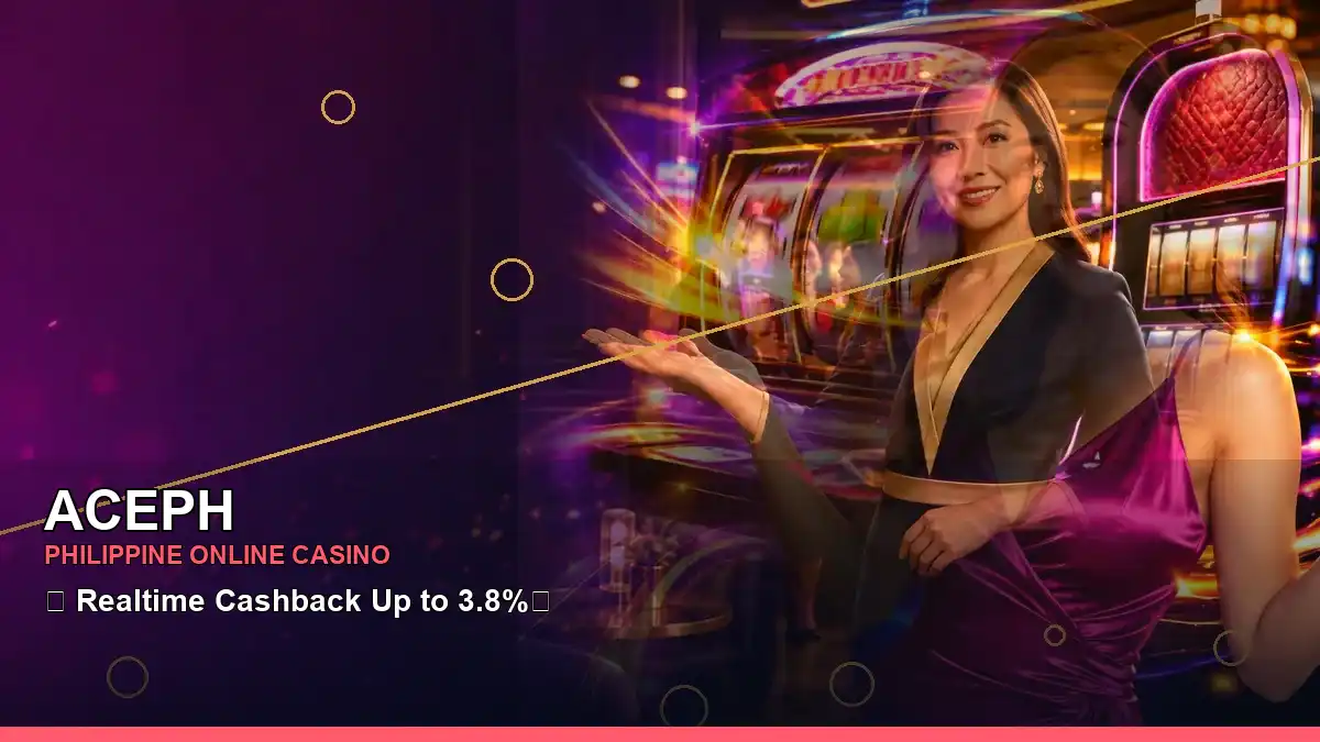 ACEPH right-framed lounge VIP casino rewards highlighting mobile-friendly casino play