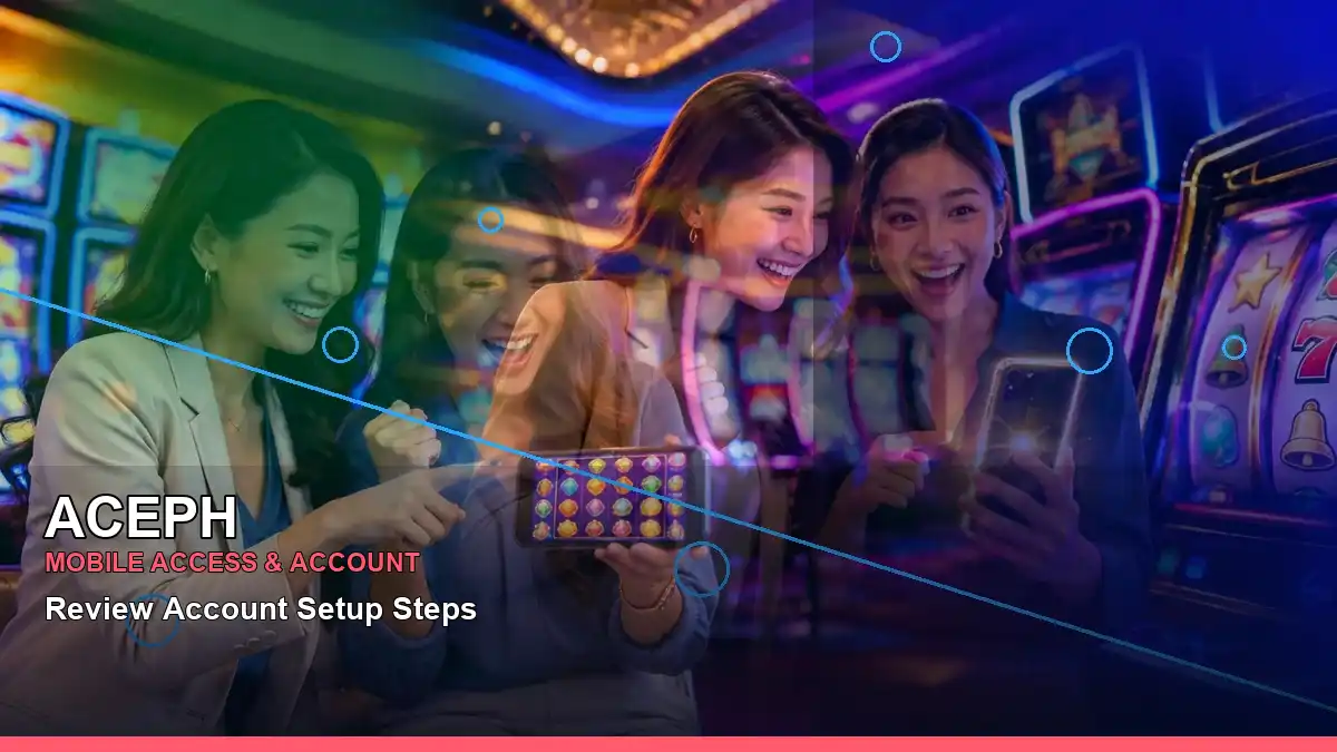 ACEPH right-diagonal mobile casino app highlighting mobile-friendly casino play
