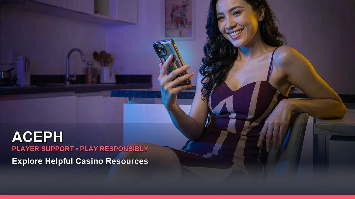 ACEPH floating tile download mobile casino app highlighting mobile-friendly casino play