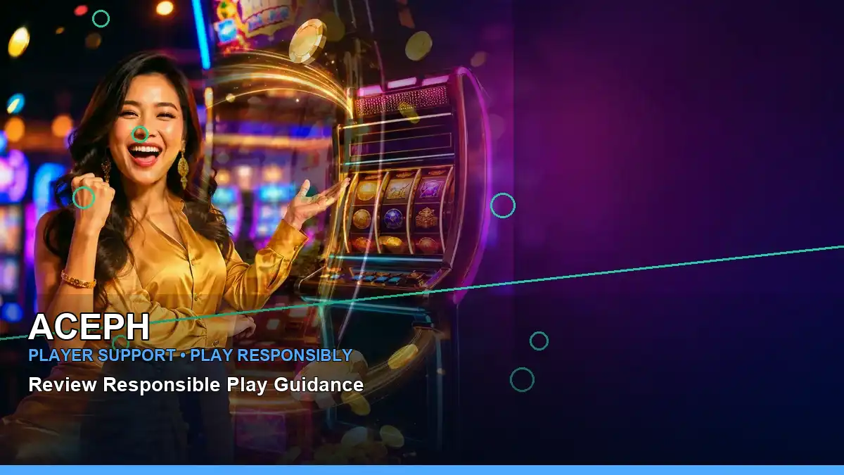 ACEPH high-energy play phone mobile casino games in a left close-up layout for Philippine players