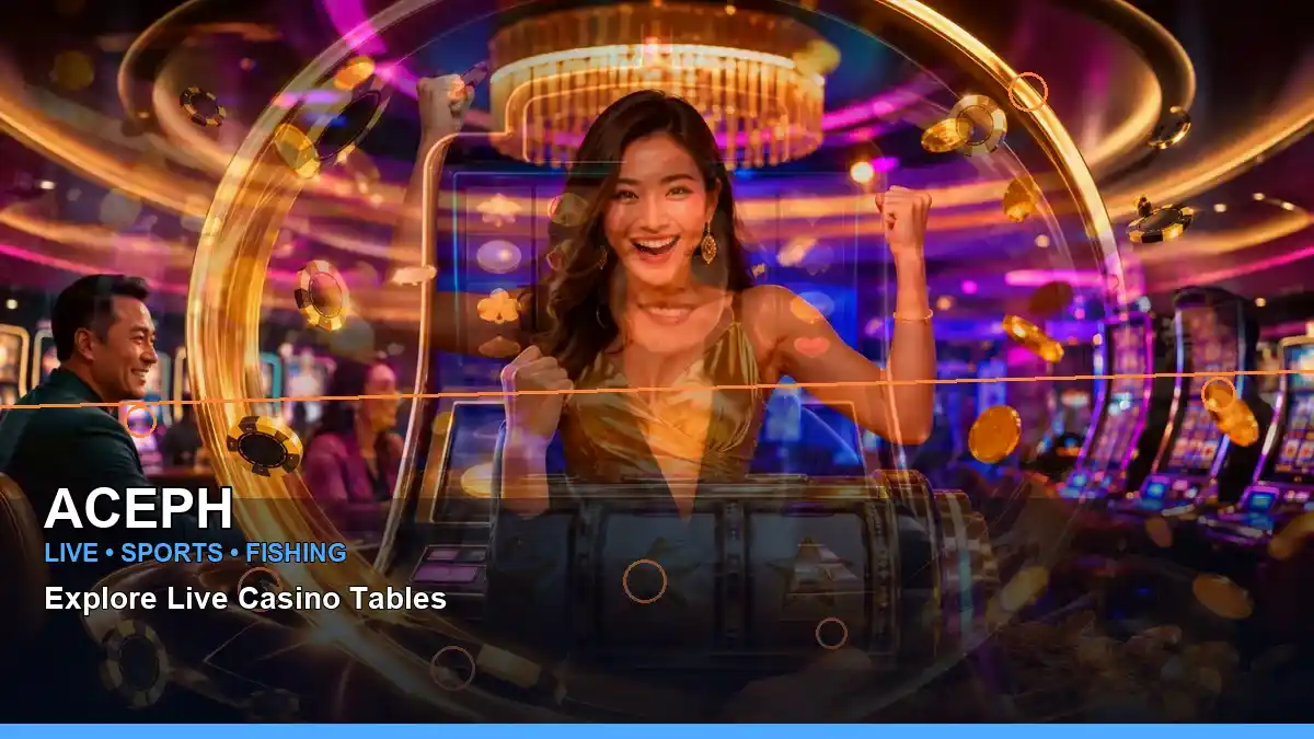 ACEPH high-energy casino cashback rewards in a centered layout for Philippine players